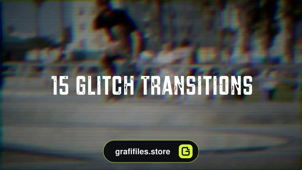 پروژه فاینال کات پرو ترانزیشن Glitch Transitions