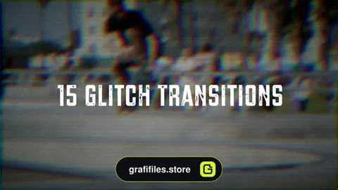 پروژه فاینال کات پرو ترانزیشن Glitch Transitions
