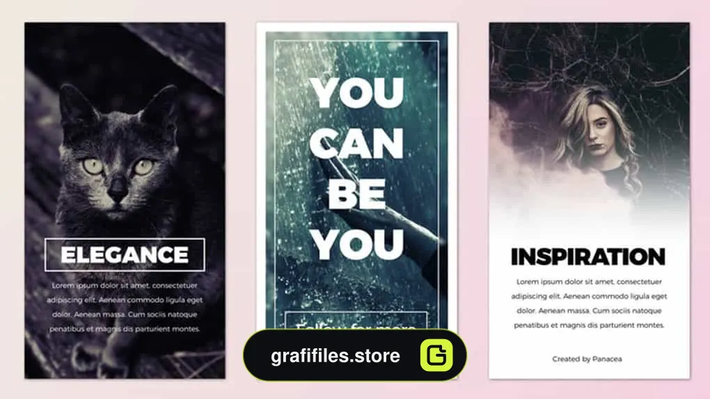 پروژه پریمیر استوری اینستاگرام Instagram Stories Pack