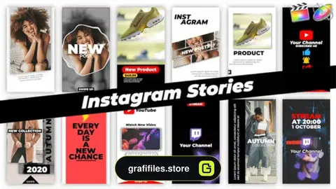 پروژه آماده فاینال کات پرو استوری اینستاگرام Instagram Stories
