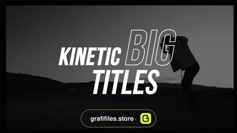پروژه پریمیر نمایش عناوین تاپیوگرافی Kinetic Typography Titles