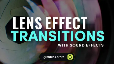 پروژه پریمیر ترانزیشن Lens Effect Transitions