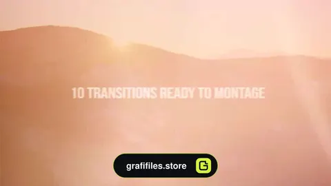 پروژه پریمیر ترانزیشن Light & Blur Transitions