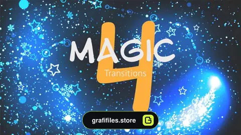 پروژه پریمیر ترانزیشن Magic Transitions 4
