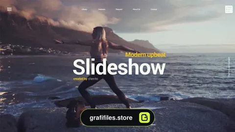 پروژه پریمیر اسلایدشو Modern Upbeat Slideshow