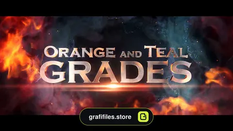 پریست اصلاح رنگ Orange And Teal Grades