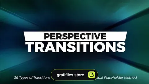 پروژه پریمیر ترانزیشن Perspective Transitions