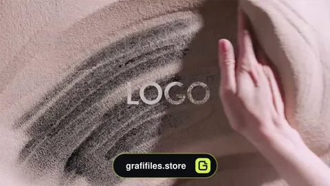 پروژه فاینال کات پرو نمایش لوگو در شن