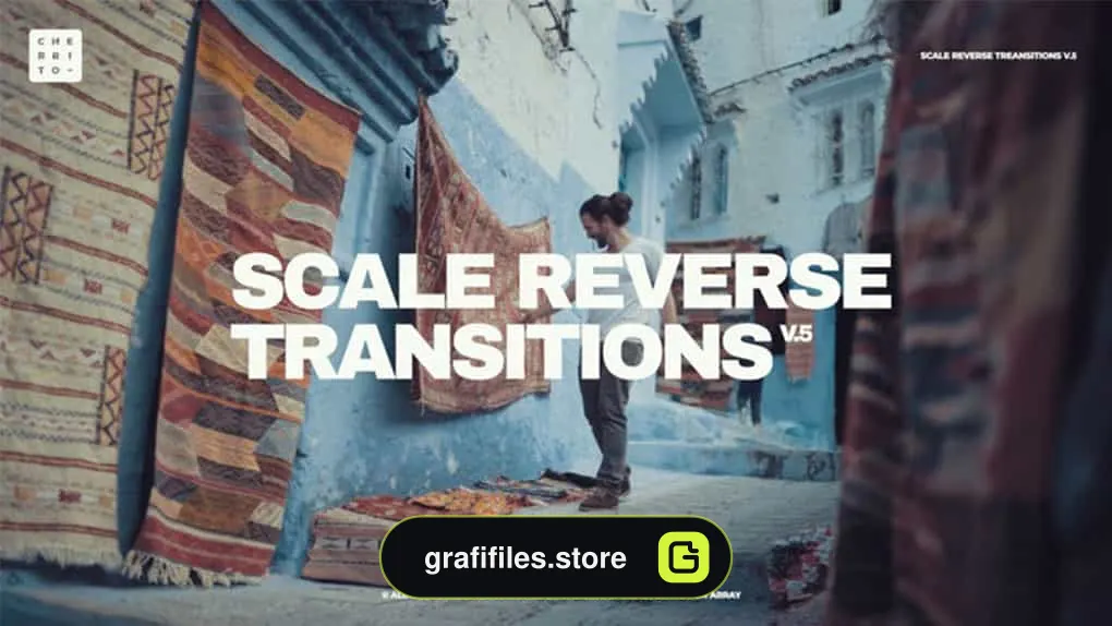 پروژه پریمیر ترانزیشن Scale Reverse Transitions V.5