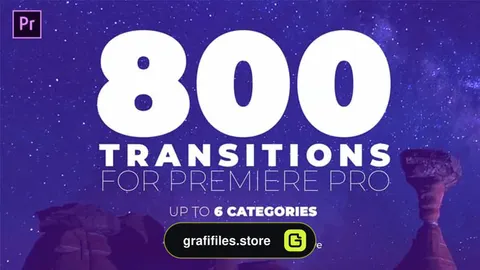 پروژه پریمیر ترانزیشن Seamless Transitions Pack