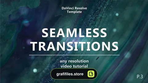 پروژه داوینچی ریزالو ترانزیشن Seamless Transitions Pack 3