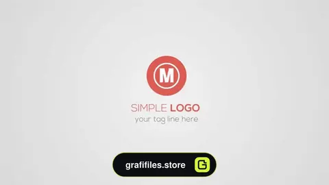 پروژه پریمیر نمایش لوگو Simple Logo