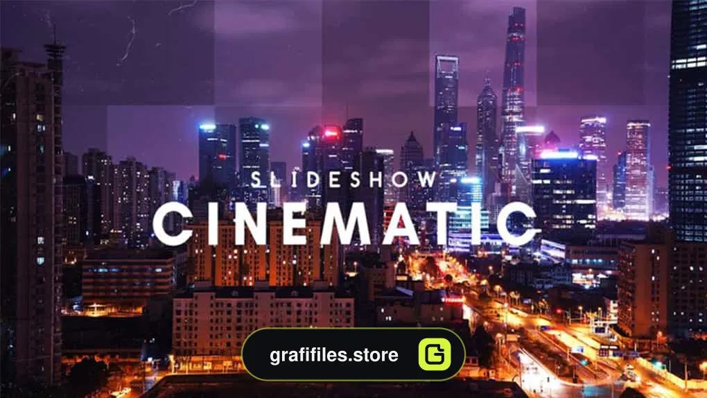 پروژه پریمیر اسلایدشو سینمایی Slideshow Cinematic