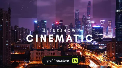 پروژه پریمیر اسلایدشو سینمایی Slideshow Cinematic