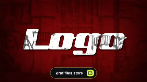 پروژه پریمیر نمایش لوگو Superhero Comic Logo