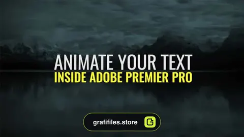 پروژه پریمیر انیمیشن متن Text Animator