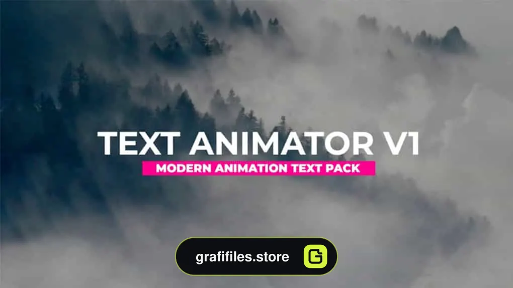 پروژه پریمیر انیمیشن متن Text Animator V1