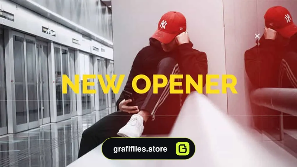 پروژه پریمیر اسلایدشو Trendy Dynamic Media Opener Slideshow