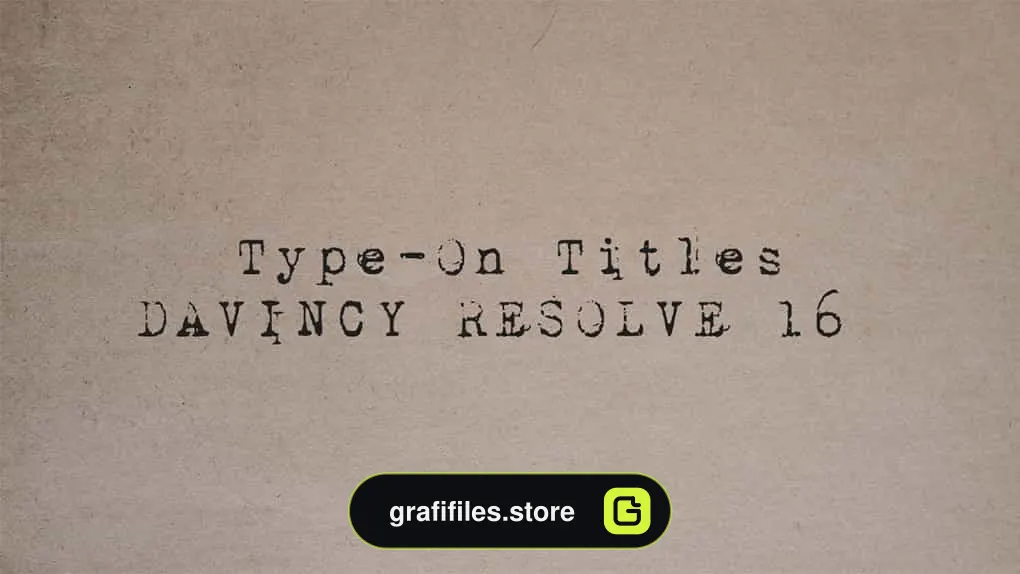 پروژه داوینچی ریزالو تایتل Type-On Titles