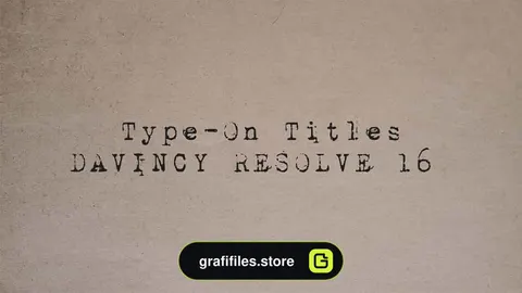 پروژه داوینچی ریزالو تایتل Type-On Titles