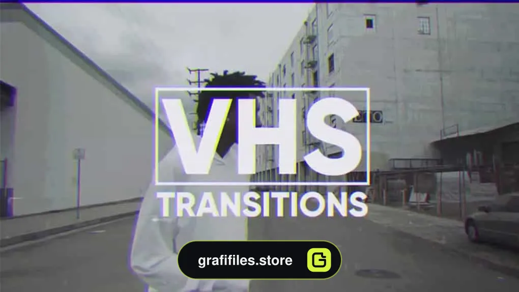 پروژه پریمیر ترانزیشن VHS Transitions