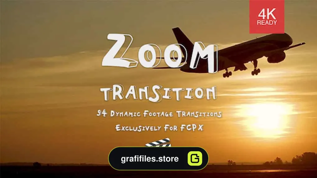 پروژه فاینال کات پرو ترانزیشن Zoom Transitions