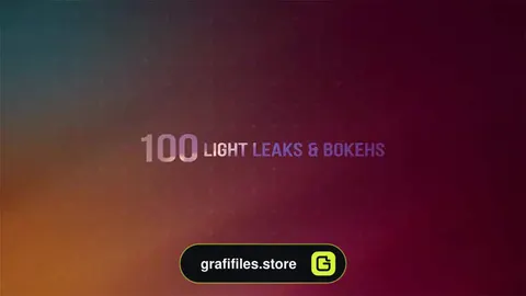 فوتیج افکت نور بوکه Light Leaks & Bokehs