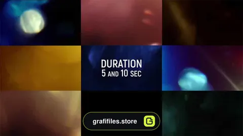 فوتیج نور بوکه 4K Light Leaks and Bokeh