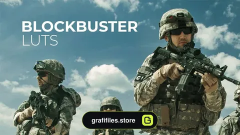 پریست اصلاح رنگ فیلم Blockbuster Luts