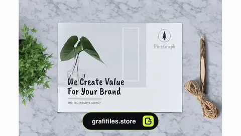 قالب ایندیزاین بروشور Business Brochure Template Vol. 05