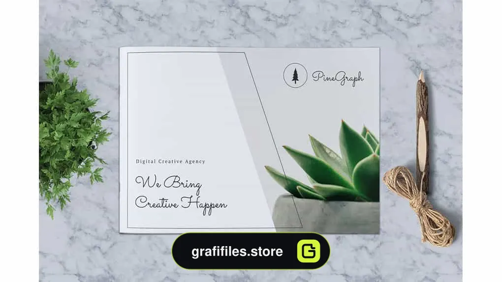 قالب ایندیزاین بروشور Business Brochure Template Vol. 06