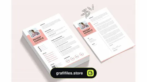 قالب آماده ورد رزومه CV Resume Word