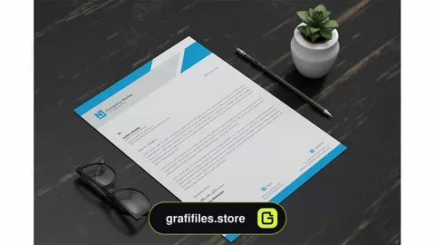 قالب آماده ورد سربرگ Letterhead for Microsoft Word