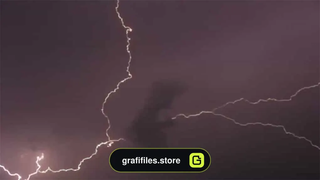 فوتیج رعد و برق Lightning Bolts