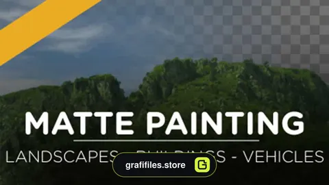دانلود تصاویر مت پینتینگ Matte Painting Set Extensions