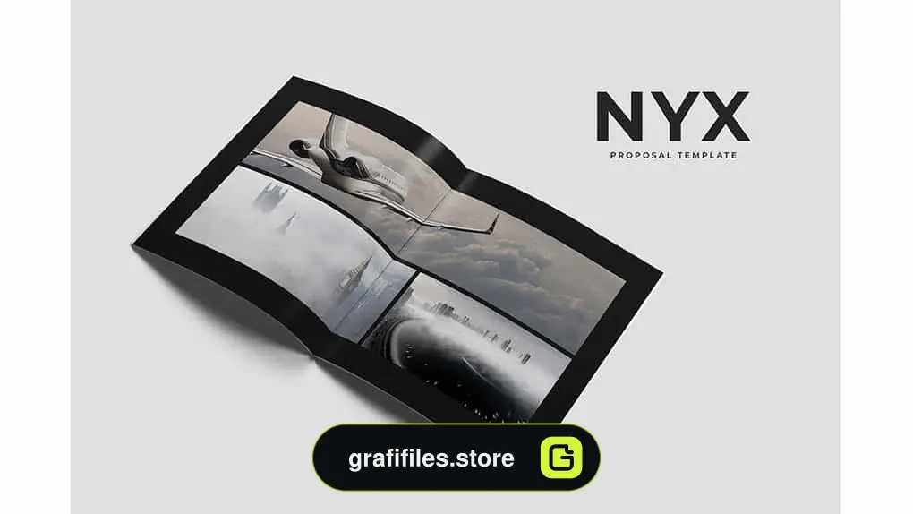 قالب ایندیزاین لوک بوک Nyx Lookbook Template