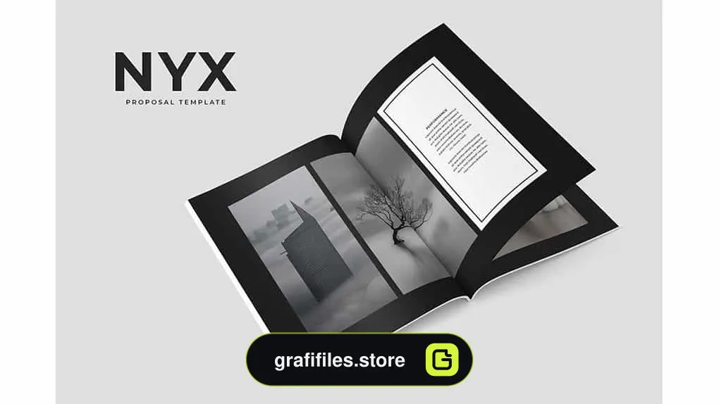 قالب ایندیزاین پروپوزال Nyx Proposal Template