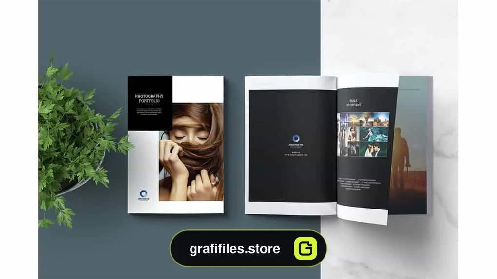 قالب ایندیزاین آلبوم عکس Photo Album Template