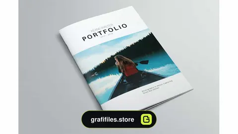 قالب ایندیزاین نمونه کار عکاسی Photography Portfolio Templete