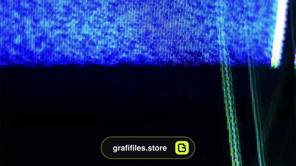 فوتیج برفک تلویزیون Television Static And Noise