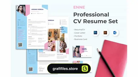 قالب آماده ورد رزومه Word Resume Template