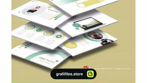 قالب پاورپوینت Dotties - Powerpoint Template