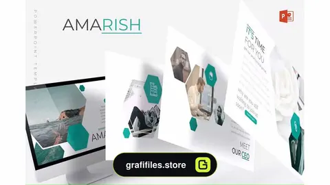 قالب پاورپوینت Amarish - Powerpoint Template