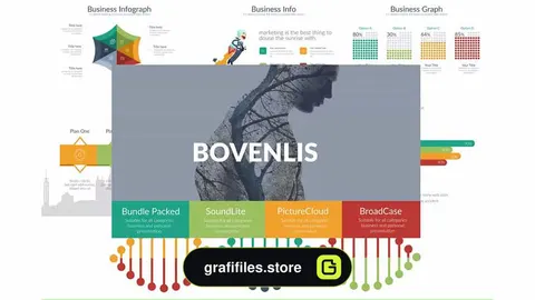 قالب پاورپوینت BOVENLIS Powerpoint Template