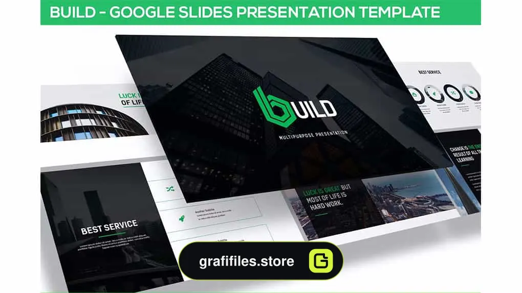 قالب پاورپوینت و گوگل اسلاید Build - Google Slides Template