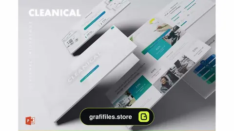 قالب پاورپوینت Cleanical Powerpoint Template