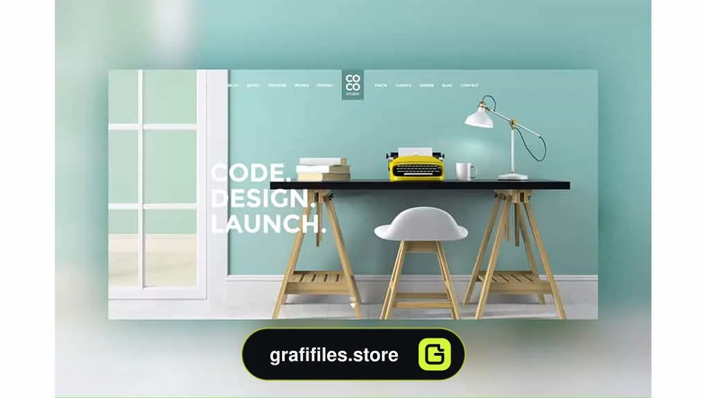 طرح لایه باز Creative PSD Template