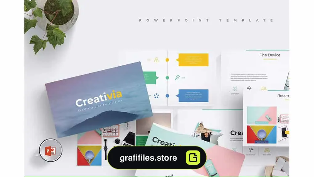 قالب پاورپوینت Creativia