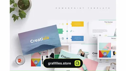 قالب پاورپوینت Creativia