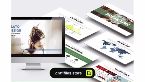 قالب پاورپوینت Flato
